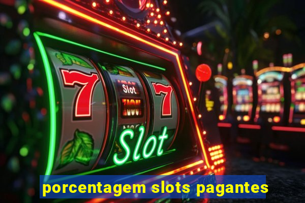 porcentagem slots pagantes